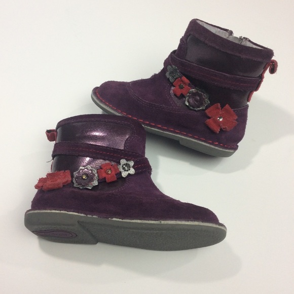 Stride Rite Boots Medallion Roslin Leather Suede - Picture 8 of 8